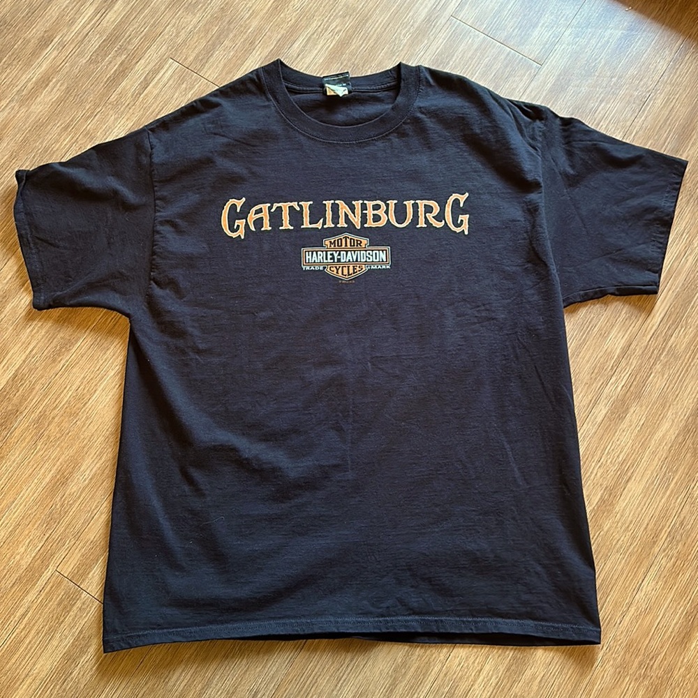 Men’s Harley tshirt from Gatlinburg, TN